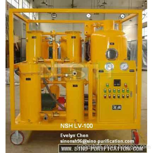 Vacuum Hydraulic Oil purifier, oil filtration, oil recycling system